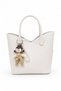 Women's Original Imported Product, Hand and Shoulder Bag with Cute Accessories and Pearls - 5
