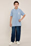 Print Detail Polo T-Shirt with Short Sleeves - 2
