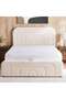 Grace King Bed 180x200 With Hydraulic Storage - Cream White - 3