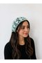 Retro Style Hand Knitted Bandana - Trendy Hair Accessory - Summer Hair Band Turquoise - 3