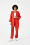 Premium Wrinkled Fabric Casual Cut Kimono Jacket Double Set - 4