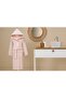 Bright Hooded Velvet Children's Bathrobe 1/2 Year Old - 2