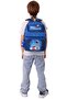 Kids Boy Astronaut Printed School Bag - Navy Blue - Space - L5364 - 6