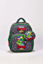 Set of 2 Leather Printed Brawl Stars Boys' Nursery Kindergarten Bag and Lunch Box with Small Wallet as a Gift. - 2