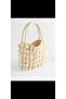 Women's Hand-Knitted Bag, Floral Model Bag, Pearl Detailed Bag, Sequin Bag - 2