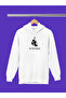Muhammed Ali̇ Printed Cotton Long Sleeved 3-Yarn Hooded Rock Sweatshirt - 2