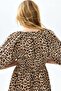 MAMA Balloon-sleeved midi dress - 4