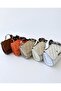 Women's Quilted Mini Shoulder Bag with Scarf - Lockable Hand and Crossbody Bag - 6