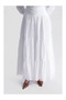 Women's Lace Layered Skirt Ecru - 4
