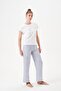 Women's Round Neck Short Sleeve Two-Piece Set 29102 - 5