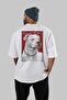 For Dog Lovers 41 White Oversize T-Shirt with Dog Print on the Back 100% Cotton Unisex Dog Lover Premium Design - 4