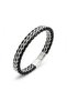 Double Chain Steel and Leather Detailed Men's Masculine Premium Bracelet 01838 - 5