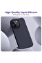 Liquid Silicone Case for iPhone 16 Pro Max 6.9" Soft Touch Full-Body Protective | WIDGETS MATRIX - 2