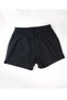 Women's Black Lycra Quick-Drying Sports Lycra Swim Shorts with Pockets Lace-Up High Waist Sports Beach Shorts - 5