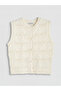 Timeless Clothing & Timeless Choices Zero Roba Collar Openwork Women's Knitwear Vest