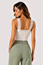 Women's 4-Piece Lace Strap V-Neck Cotton & Modal Flexible Undershirt - 4-Piece Advantage Pack - 4