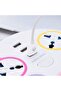 شريط طاقة متعدد المنافذ مع حماية من التيار المفاجئ وقاطع دائرة كهربائية و3 منافذ USB - 3