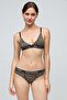 Patterned Women's Slip Panties - Leopard