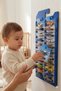 20 Car Display Racks – Regular Card Stand for 20 Cards |   Wooden Collectible Display Stand - 2