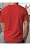Men's Super Dad Printed Crew Neck Oversize Casual Boyfirend Black T-Shirt - 3