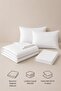 Elif Satin Striped Double Buttoned Duvet Cover Set, Quilt Cover, 100% Cotton, 83Tel - 4