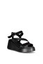 Bella 1705 Black Genuine Leather Women's Sandals - 3