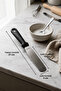 3X15 cm Flat Stainless Steel Cake Plastering Spatula Yk1898