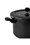 Svachh Hard Anodised Stainless Steel Pressure Cooker Black 5Liters - 3