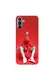 Samsung Galaxy A04S Compatible No Face 7 Design Transparent Case