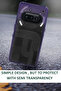 هاتف Nothing Phone 3a 5G - غطاء حماية نصف شفاف بألوان متعددة - أرجواني - 4