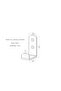 Metal Single Hanger Furniture Hanger Black Short 30 mm - 2
