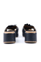 Genuine Leather Black Wedge Heel Women's Slippers - Z262294 - 4