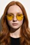 Layna Gold Yellow Sunglasses