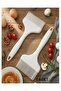 21 cm Heat Resistant Silicone Oil Brush 9cm |   Wide Sauce, Egg, and Grilling Brush Ecru