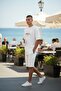 New York Printed White T-Shirt Slim Fit M8813406-620 - 2