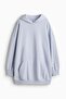 Oversized hooded dress - 4