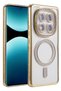 Shopilke Redmi Note 15 Pro 5g Joke Simli Magneticsafe Case (134816) - Gold
