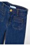Mayoral Abel Lula Girls' Jeans Trousers Navy Blue - 3