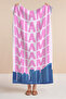 Miami Written American Themed Beach Towel - Pink Blue Skyline Pool Sea Bath Beach Cover - 6