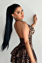 Women's Strappy Mini Dress with Leopard Pattern - 3