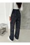 Women's Modal Fabric Tie-Dye Patterned Wide-Leg Comfortable Fit Pants with Elastic Waist - 8