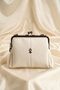 Gl-001 Burslu Women's Shoulder Bag Clip-On Handbag Crossbody Bag Sand - 3