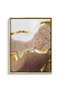 Gilded Dunes Set of 2 Islamic Wall Art | Framed Canvas Print | Arabic Calligraphy Decor for Living Room, Bedroom, Office & Gift - 5