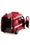 Sound-Activated Pull and Drop Ambulance in a Box - Red - 3