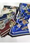 Ivy Pattern Voile Silk Shawl Accessory Shoulder Shawl Foulard - 5