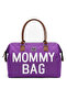 Tr Mother Care Baby Bag Mother Bag Backpack Purple - 2