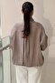 Front Pleated Detailed Zippered Advertized Sleeve Lined Bomber Jacket - 4