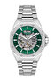 Sapphire Glass Sports Silver - Green Automatic Men's Watch Nc08-29430497-Anm