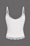 Lace Detailed Strappy Athlete Blouse - 5