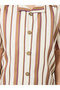 Boys Resort Collar Striped Shirt and Shorts Set - 3